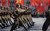На Красной площади вчера прошла генеральная репетиция парада Победы