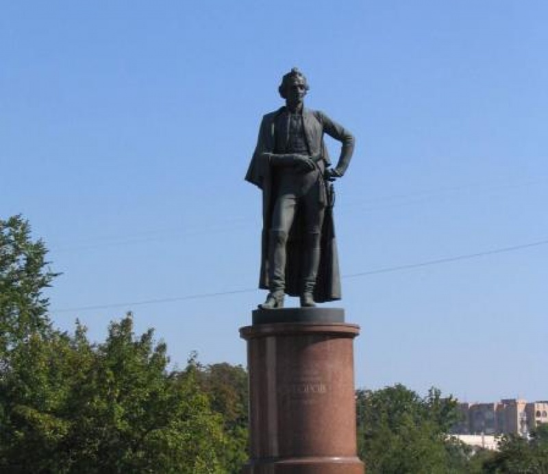 Памятник Александру Суворову в Москве