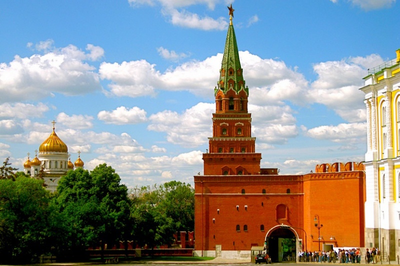 Московский кремль - Боровицкая башня