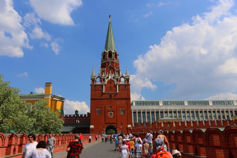 Московский кремль - Троицкая башня
