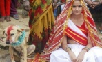 По требованию старейшин индийскую девушку выдали замуж за собаку